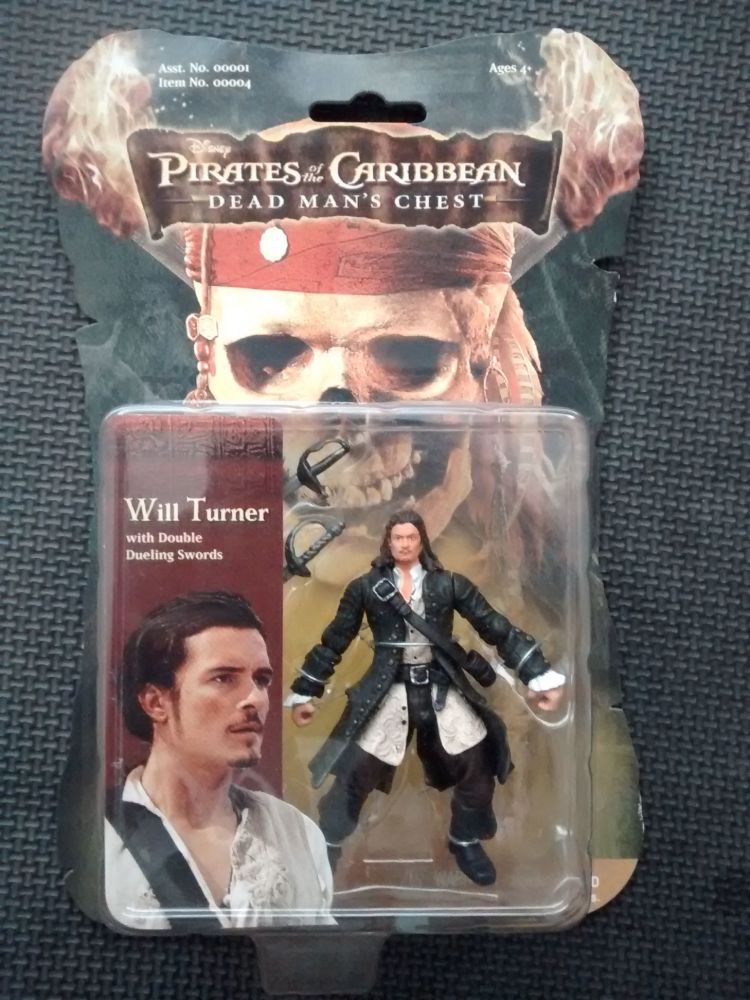 Zizzle - Collectors Figure - Pirates Of The Caribbean Dead Mans Chest - Wil