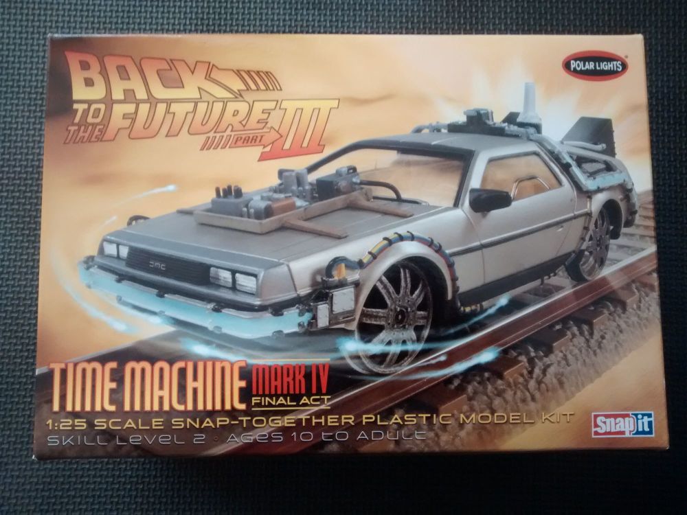 Polar Lights - Back To The Future Part III - Time Machine Mark IV Final Act - Model Kit