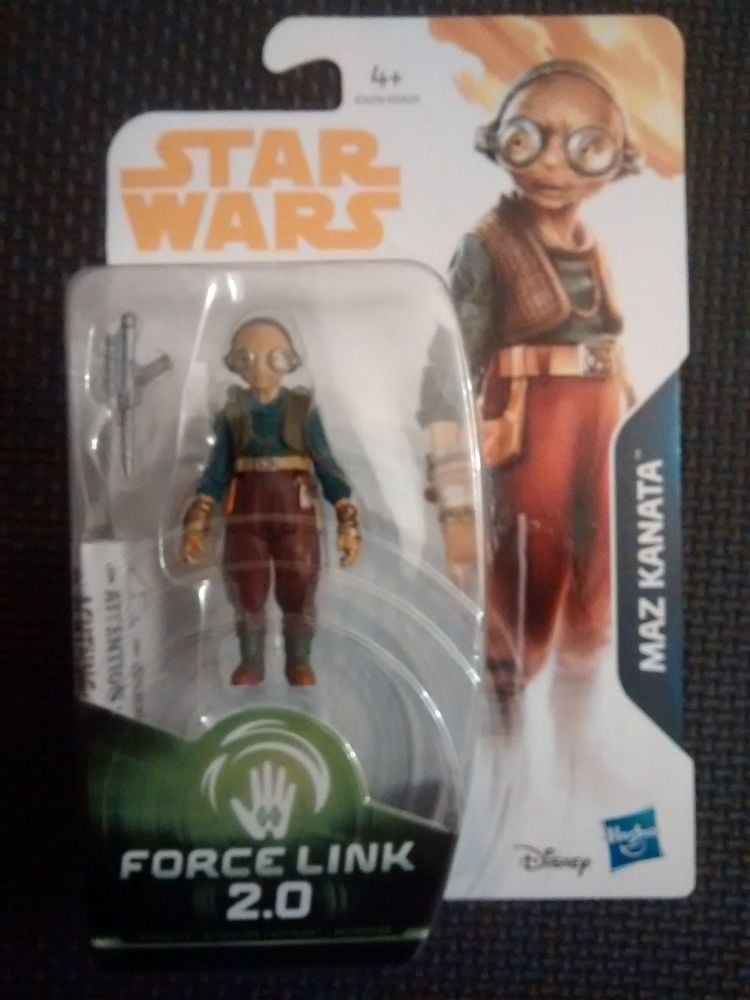 Star Wars Maz Kanata Collectable Figure E1676/E0323 Force Link - 2 Compatib