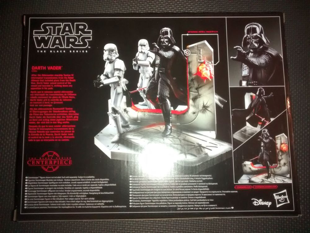 Star Wars The Black Series Darth Vader Centerpiece C1554 Illuminated Display Statue