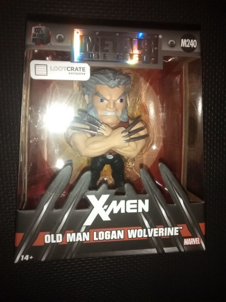 Metals Diecast Marvel X Men Old Man Logan Wolverine Display Figure M240