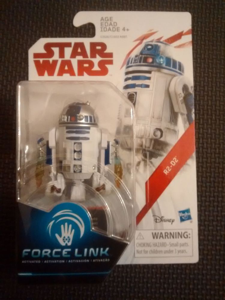 Star Wars R2-D2 Collectable Figure C3526/C1503 Force Link Compatible 3.75" Scale Size