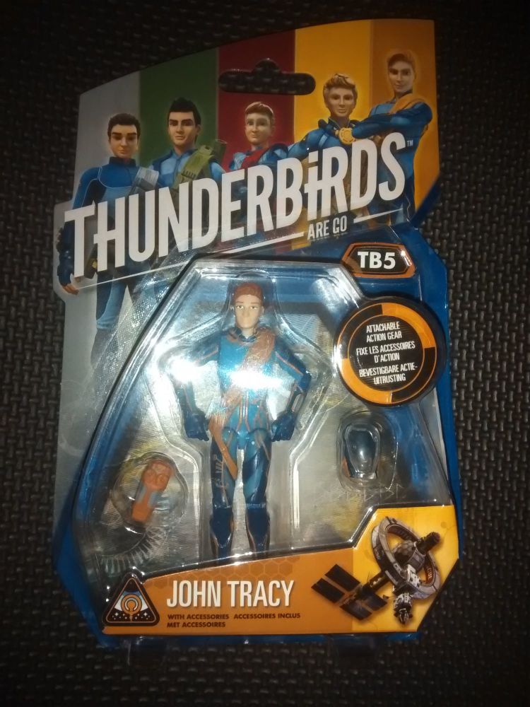 Thunderbirds Are Go TB5 John Tracy Official ITV Studios Collectable Figure 3.75 Inch
