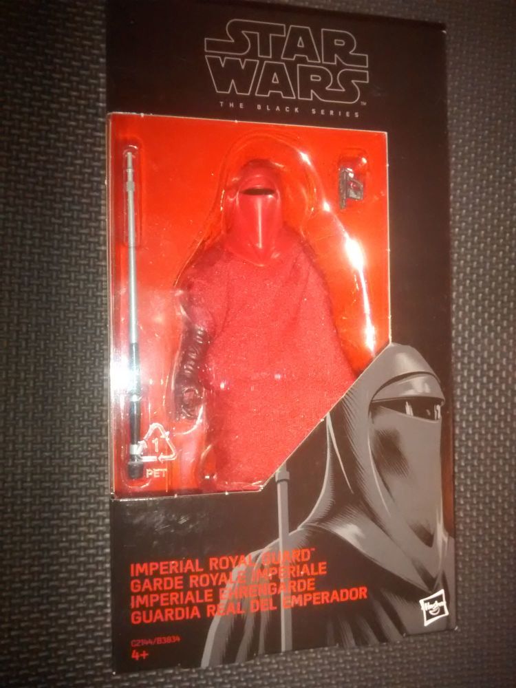 Star Wars - The Black Series - Imperial Royal Guard - 38 - Collectable Figure 6"  C2144 / B3834