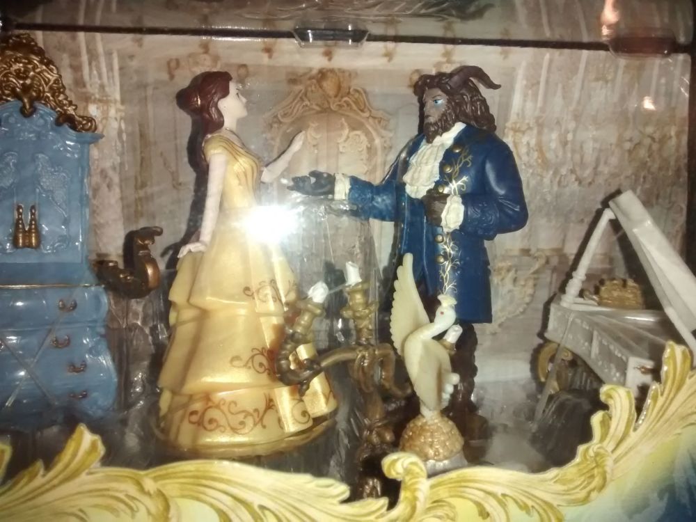 Disney Beauty And The Beast Enchanted Figurine Set