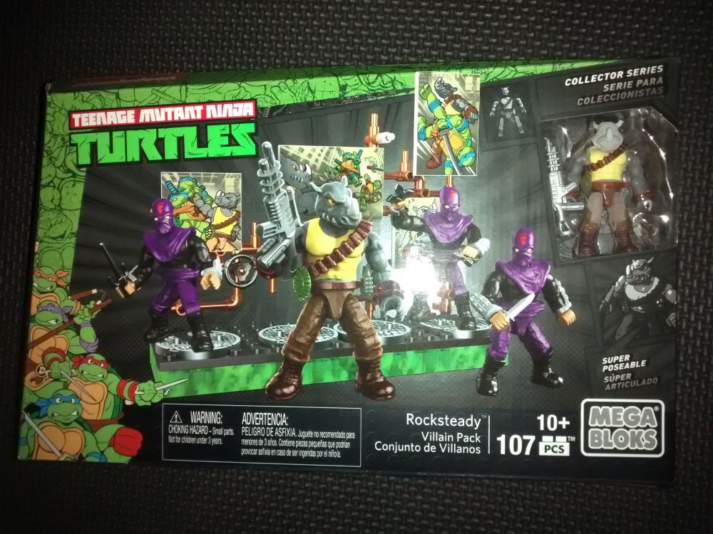 Mega Bloks - Teenage Mutant Ninja Turtles - Rocksteady Villain Pack ...