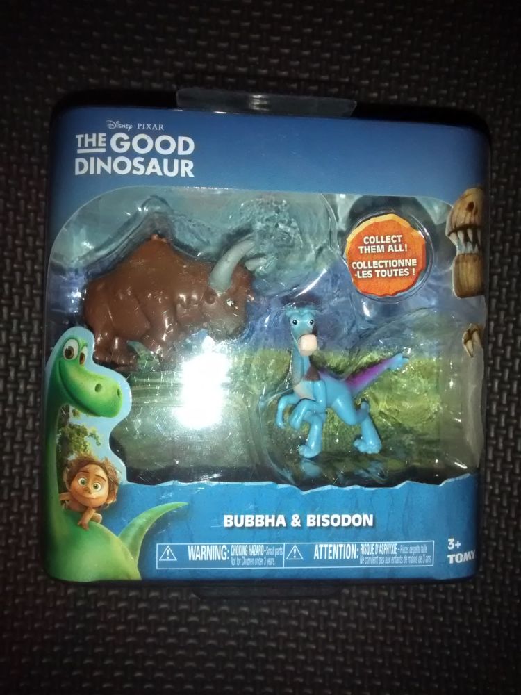 Disney Pixar - The Good Dinosaur - Collectable Figures - Bubbha & Bisodon