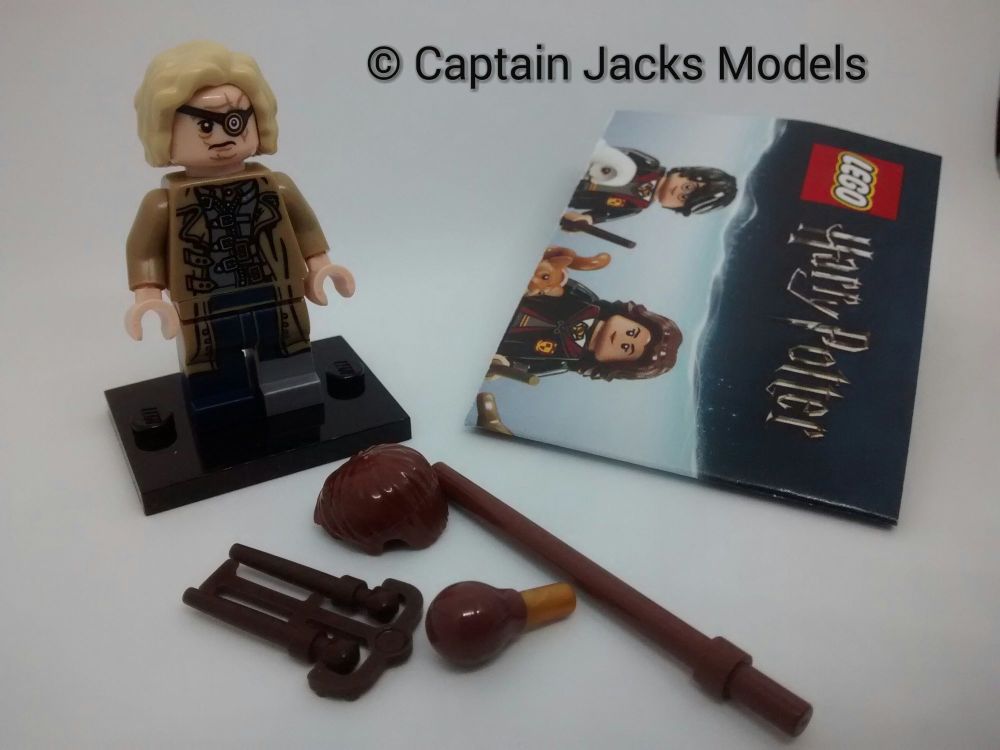 Lego Minifigs - Harry Potter Fantastic Beasts Series - Mad Eye Moody Figure