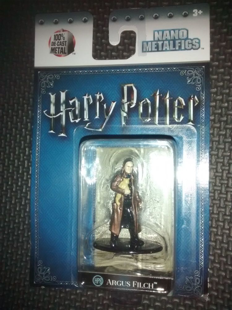 Harry Potter Nano Metalfigs Diecast Collectable Figure Argus Filch