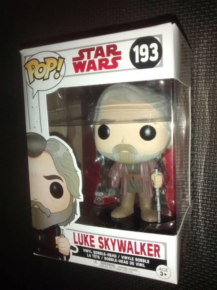 Pop Star Wars Luke Skywalker Vinyl Figure Number 193