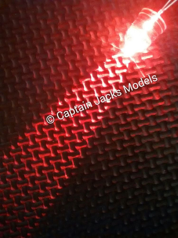 Qty x10  10mm Red Ultra Bright Led