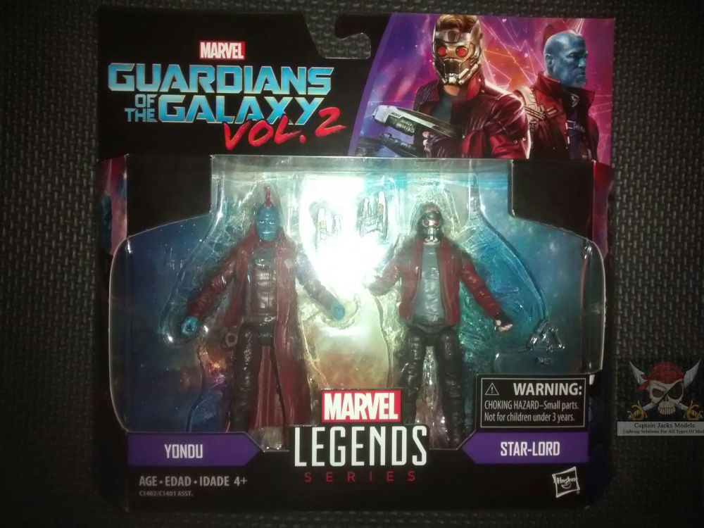 Marvel Legends Series - Guardians Of The Galaxy Vol. 2 - Yondu & Star Lord Figure Set