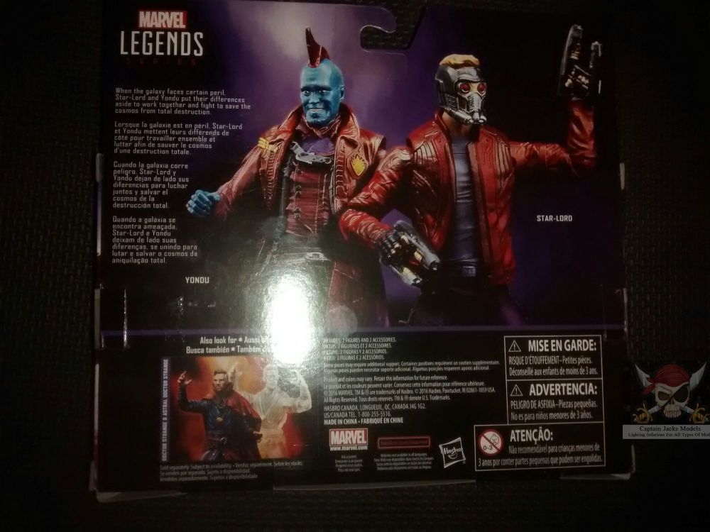 Marvel Legends Series - Guardians Of The Galaxy Vol. 2 - Yondu & Star Lord Figure Set