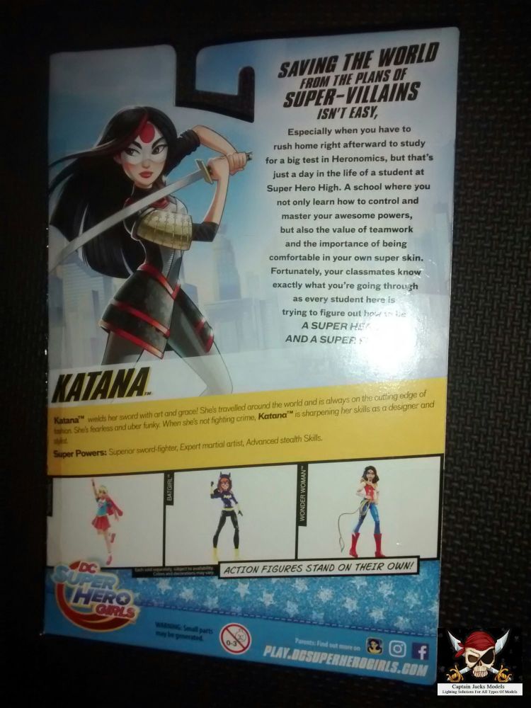 DC Super Hero Girls 6" Articulated Action Figure - Katana