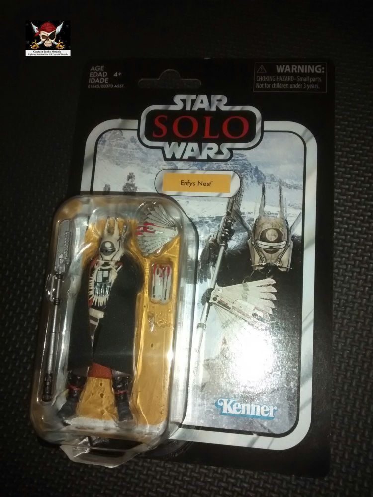 Star Wars - Kenner Hasbro - The Vintage Collection - Enfys Nest - Premium Collectable Figure Set 3.75"