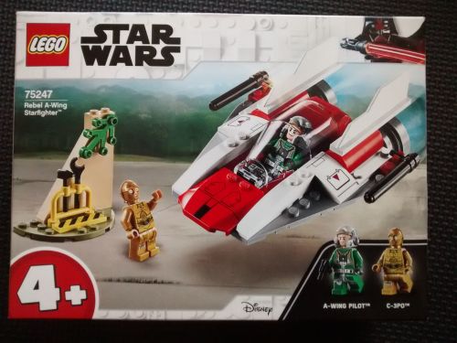 Lego Star Wars - Rebel A-Wing Starfighter - 75247 - Age Range 4 Years Plus