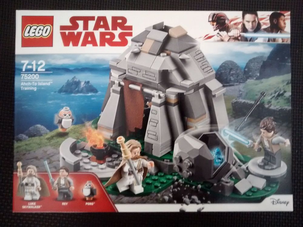 Lego Star Wars - Ahch-To Island Training - 75200 - Age Range 7 Years Plus -