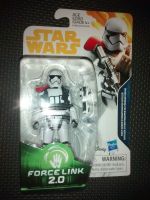 Star Wars First Order Stormtrooper Officer  Collectable Figure E4885/E0323 Force Link - 2.0 Compatible 3.75