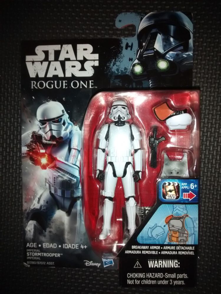 Star Wars - Rogue One  - Imperial Stormtrooper Collectable Figure 3.75