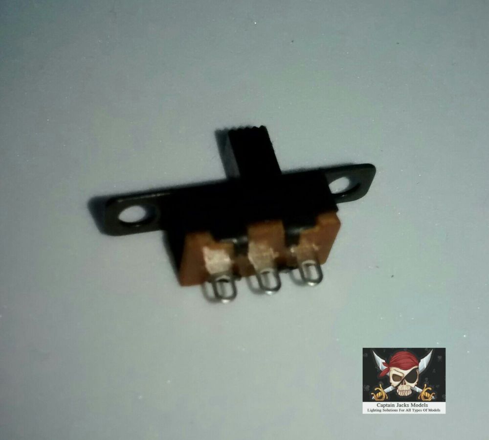 x5 SPDT Miniature 2 Position Slide Switch - SMALL SWITCH