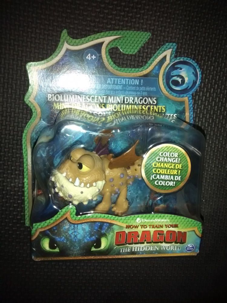 Dreamworks How To Train Your Dragon - The Hidden World - Meatlug - 2.75" Collectable Figure - Carded & In Excellent Condition