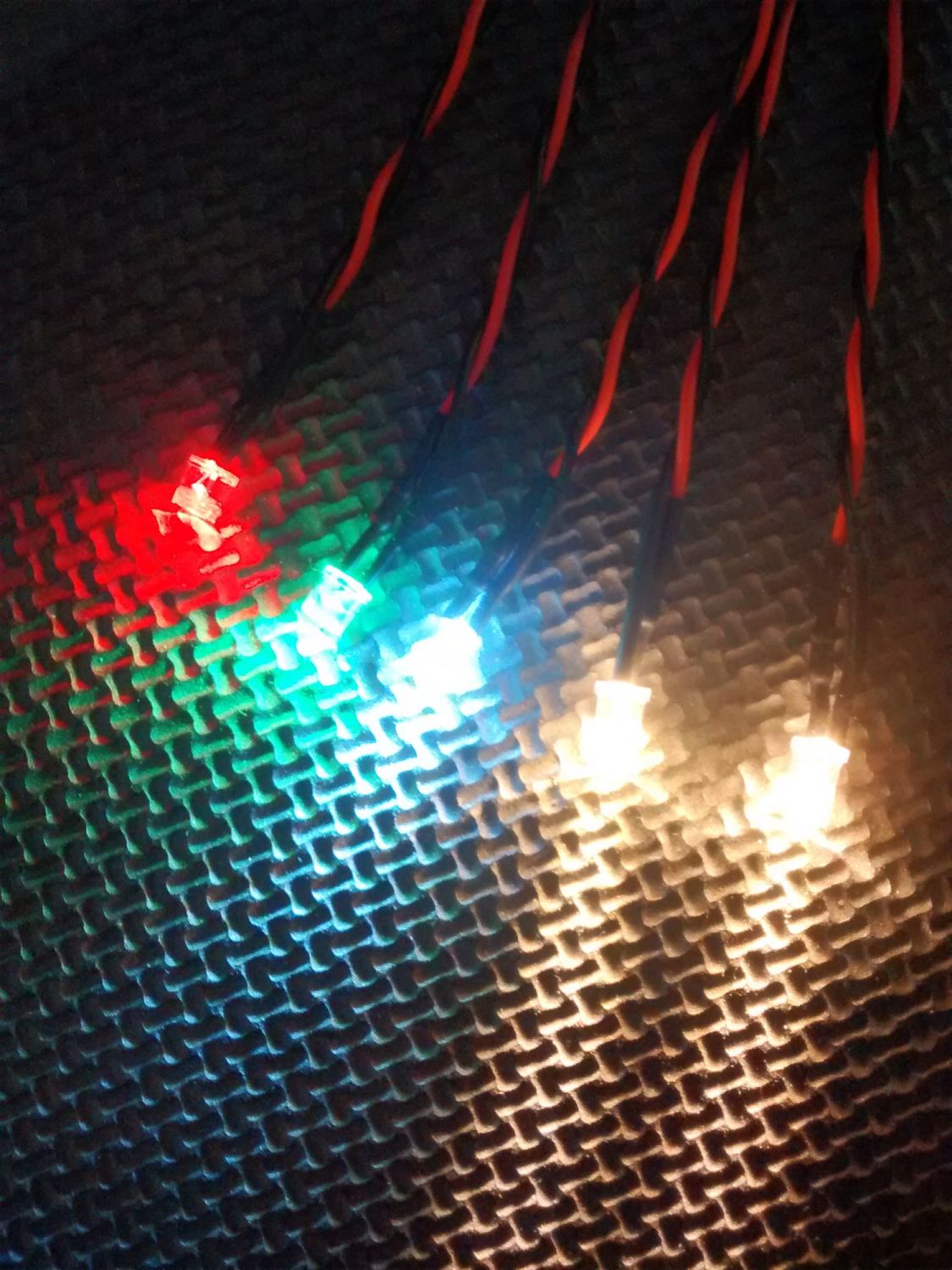 RC Boat Navigation Light Kit CR2032 SET Static & Flashing Leds 5mm Flat