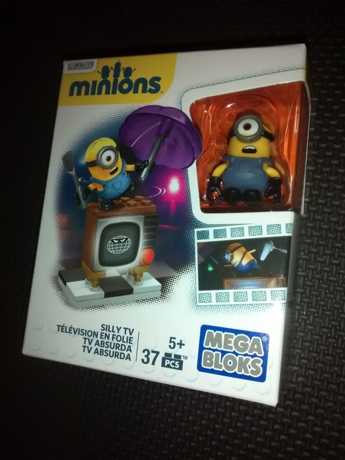 Mega Bloks Minions Series Silly TV