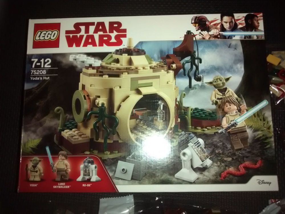Lego 75208 Yodas Hut NO MINIFIGURES Discontinued Set