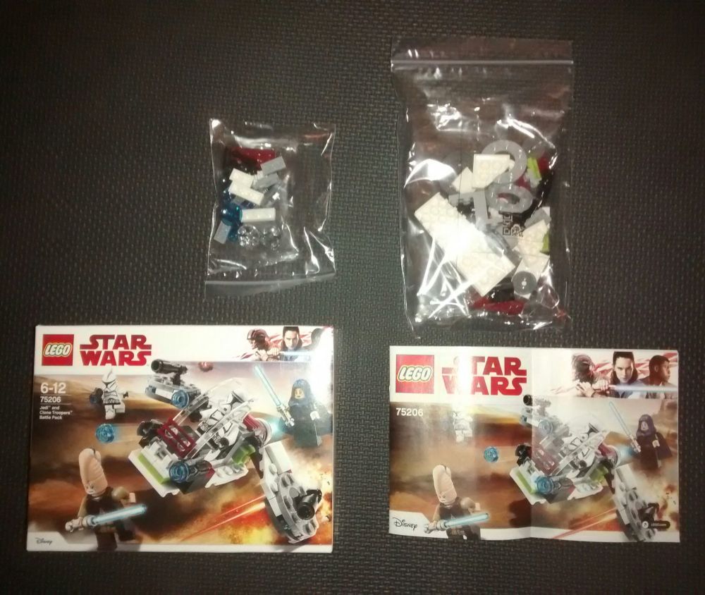 Lego - 75206 - Jedi and Clone Troopers Battle Pack - NO MINIFIGURES - Vehic