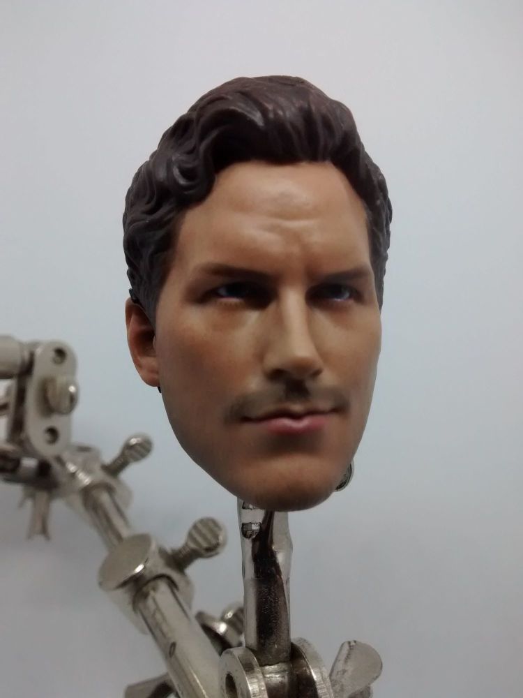 1:6 Scale Custom Head Sculpt - Peter Quill - Star Lord - Guardians Of The G