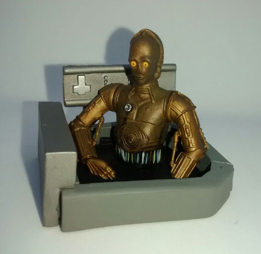 Gentle Giant Star Wars Bust Ups Series 1  C-3PO Discontinued Collectable Loose Figure