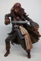 Pirates Of The Caribbean - Captain Jack Sparrow - Neca - Loose Action Figure 