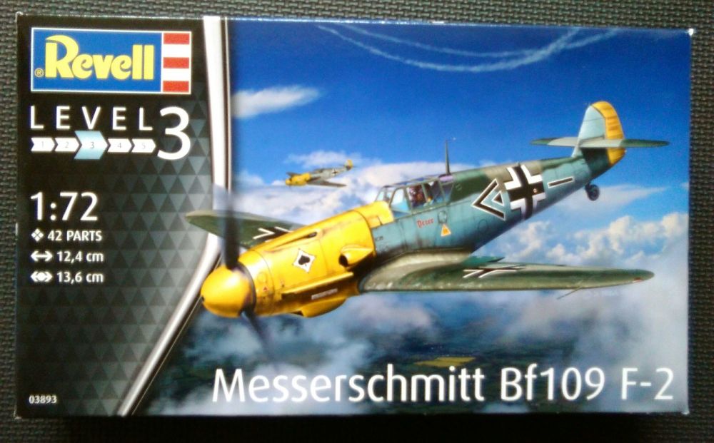 Revell  1/72 Messerschmitt Bf109 F-2 Plastic Model Kit
