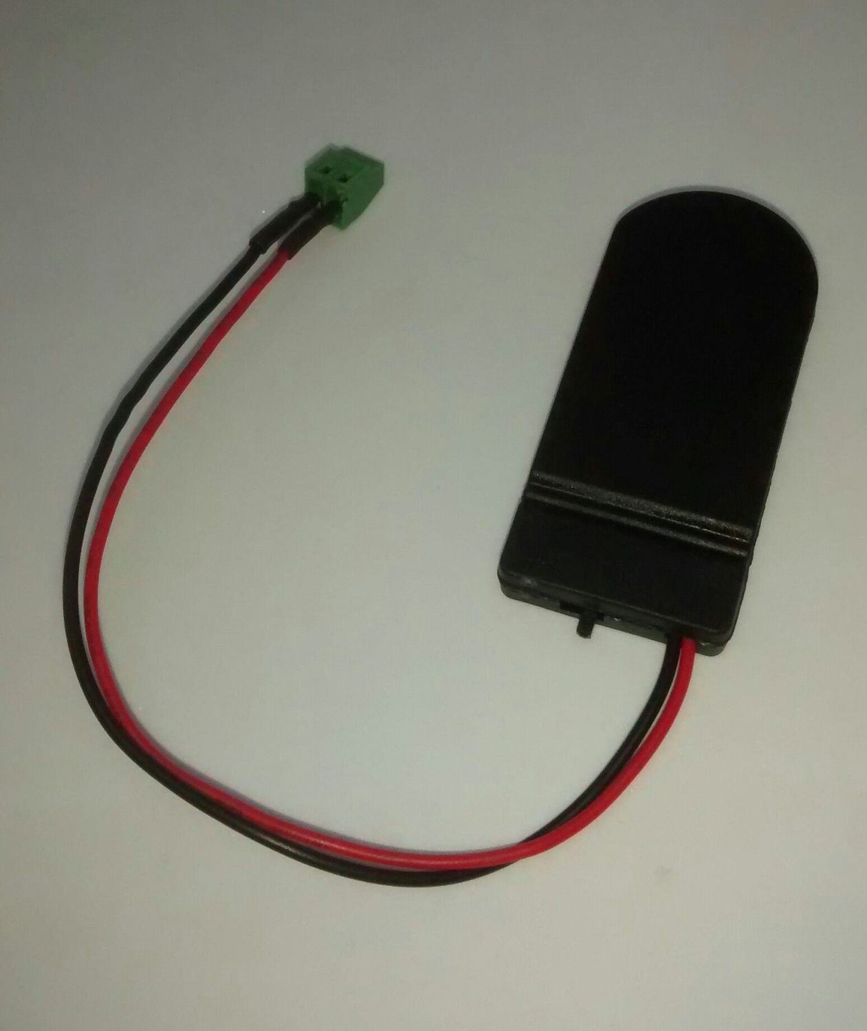 Double CR2032 Battery Box With Built In Switch & Micro Screw Terminal