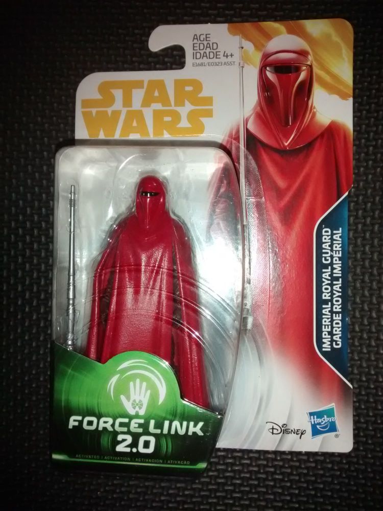Star Wars Imperial Royal Guard Collectable Figure E1681/E0323 Force Link - 