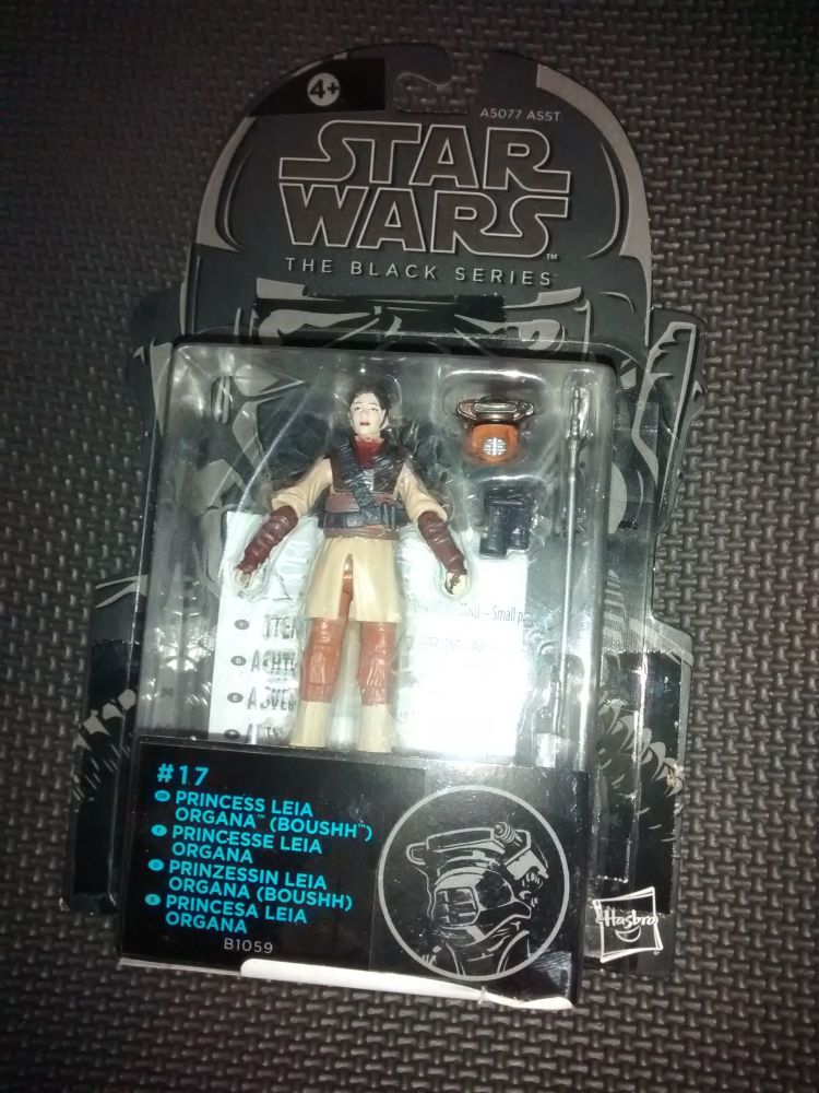 Star Wars - The Black Series - #17 - Princess Leia Organa (Boushh) - Collec