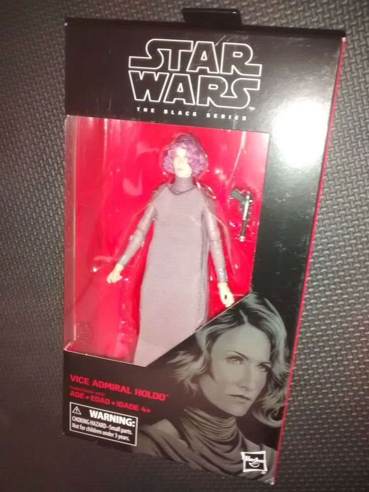 * Star Wars - The Black Series - Vice Admiral Holdo - No. 80 - Collectable 