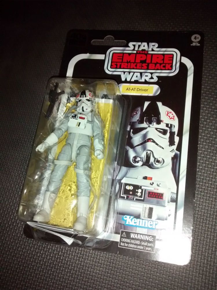 Star Wars - The Black Series - 40th Anniversary - AT-AT Driver - Collectable Figure  E8079 / E7549