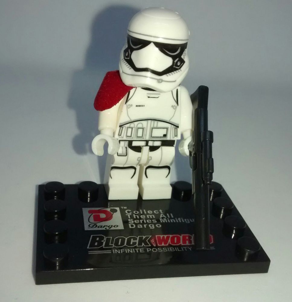 Dargo Block World Star Wars The Force Awakens Brick Minifigure First Order Stormtrooper Officer