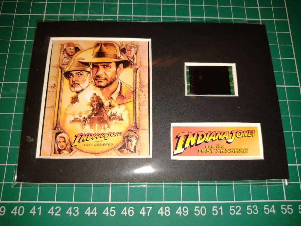 Genuine 35mm Screen Used Movie Cell Display Indiana Jones and the Last Crusade Ref No 302280