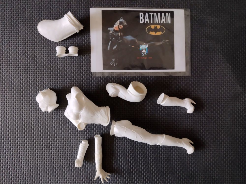 Elfin -  Batman Returns - Catwoman - Michelle Pfeiffer - Vinyl Model Kit