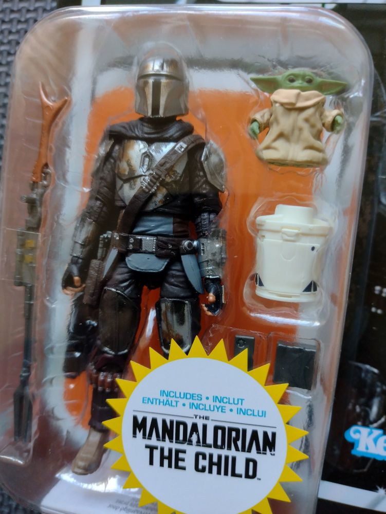 Star Wars - Kenner Hasbro - The Vintage Collection - VC177 - The Mandalorian & The Child F0880  Premium Collectable Figure Set 3.75"