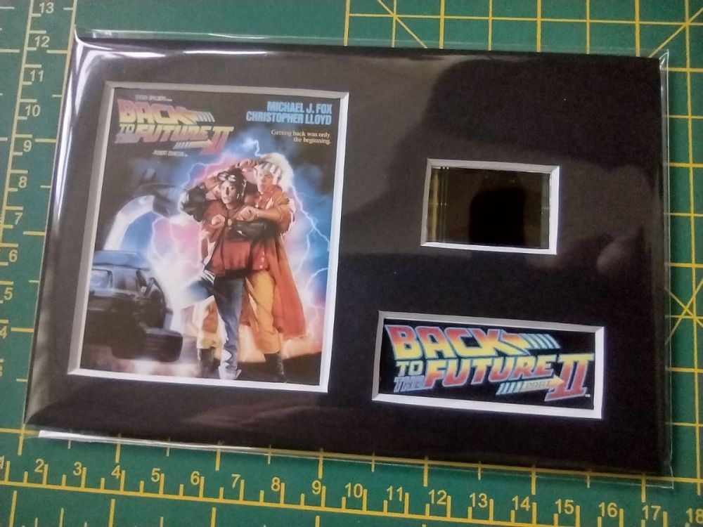 Genuine 35mm Screen Used Movie Cell Display Back To The Future II Ref No 302192