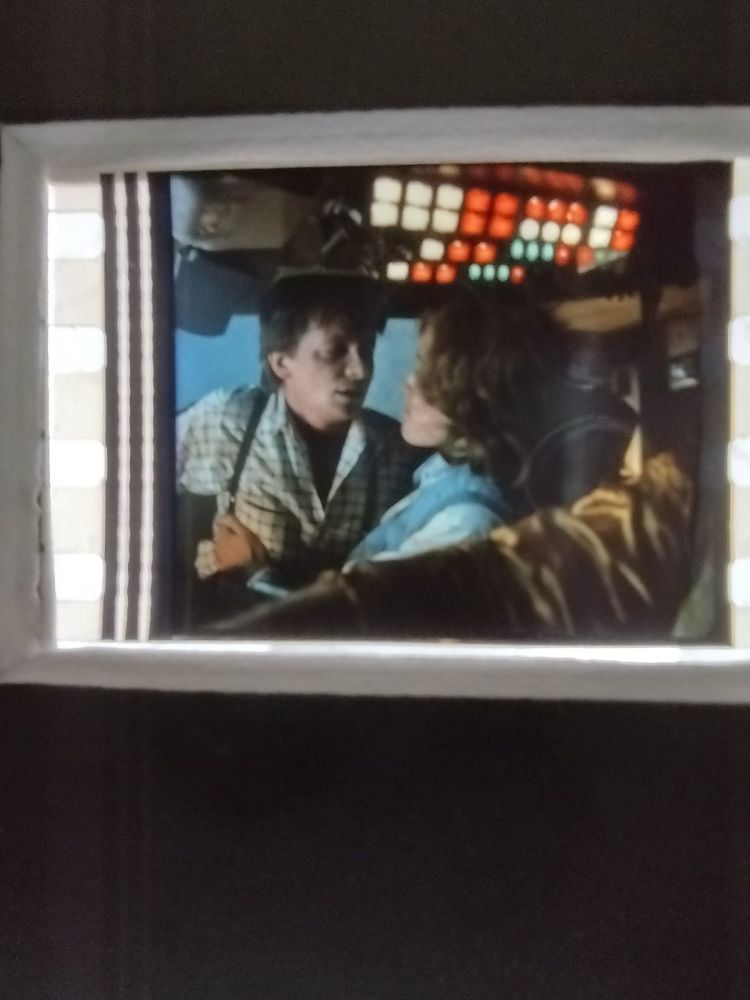 Genuine 35mm Screen Used Movie Cell Display Back To The Future II Ref No 302193