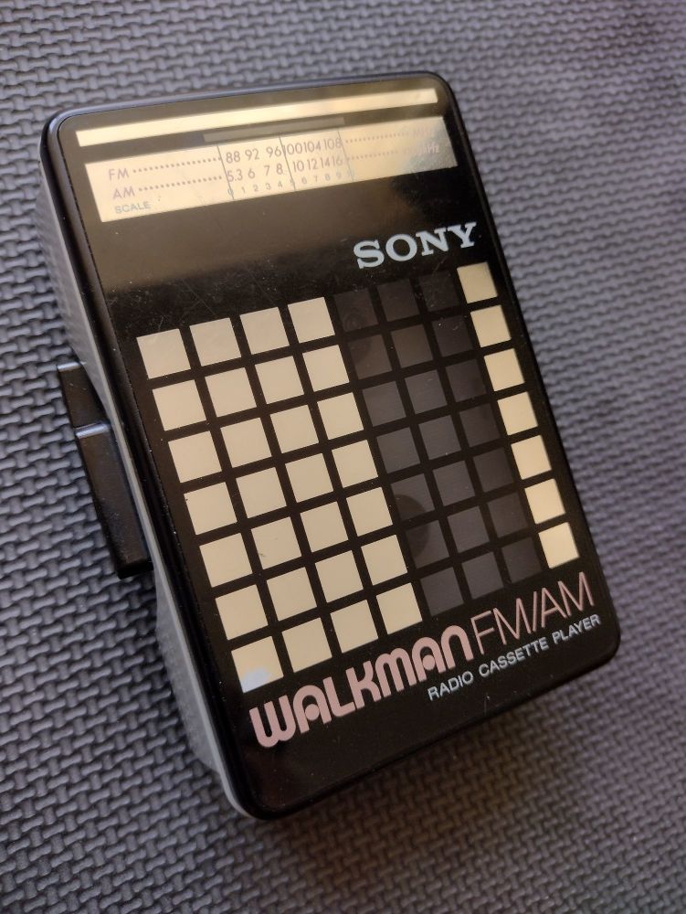 Vintage 1980's Sony Walkman WM-BF22 - Superb Condition - New Belts