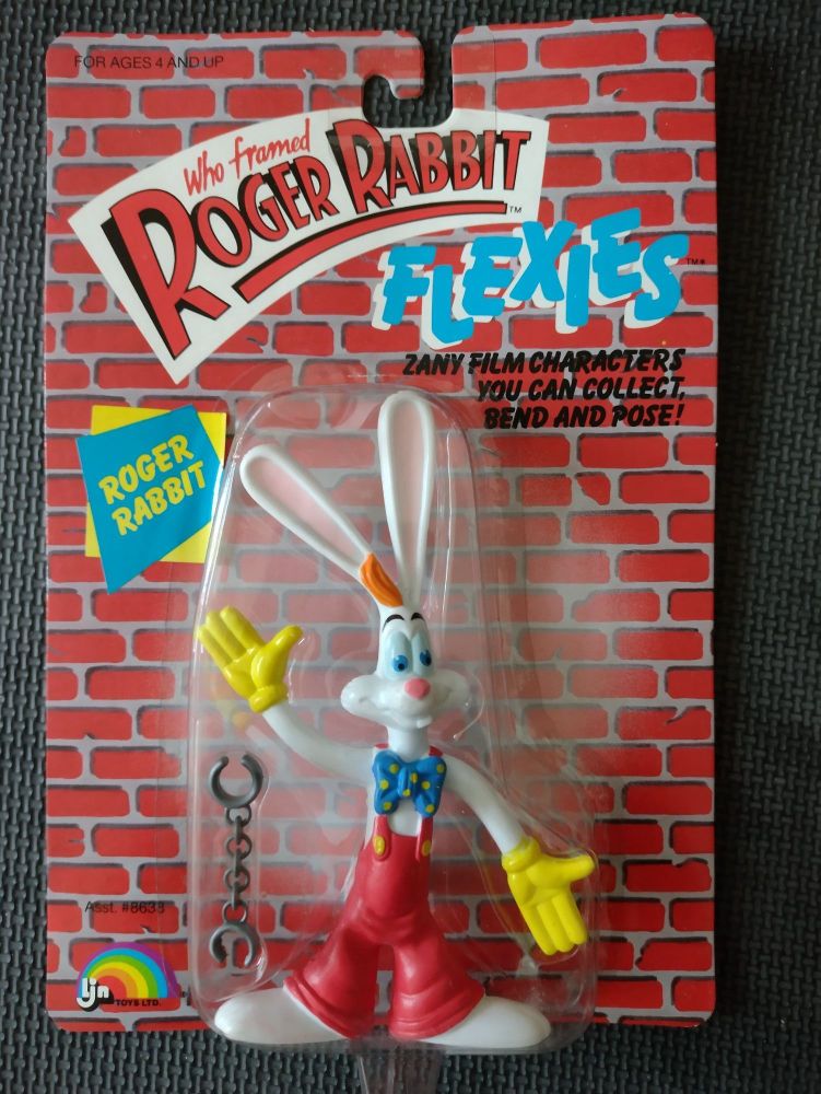 Who Framed Roger Rabbit - Collectable 1980's  - 6" Flexies Action Figure