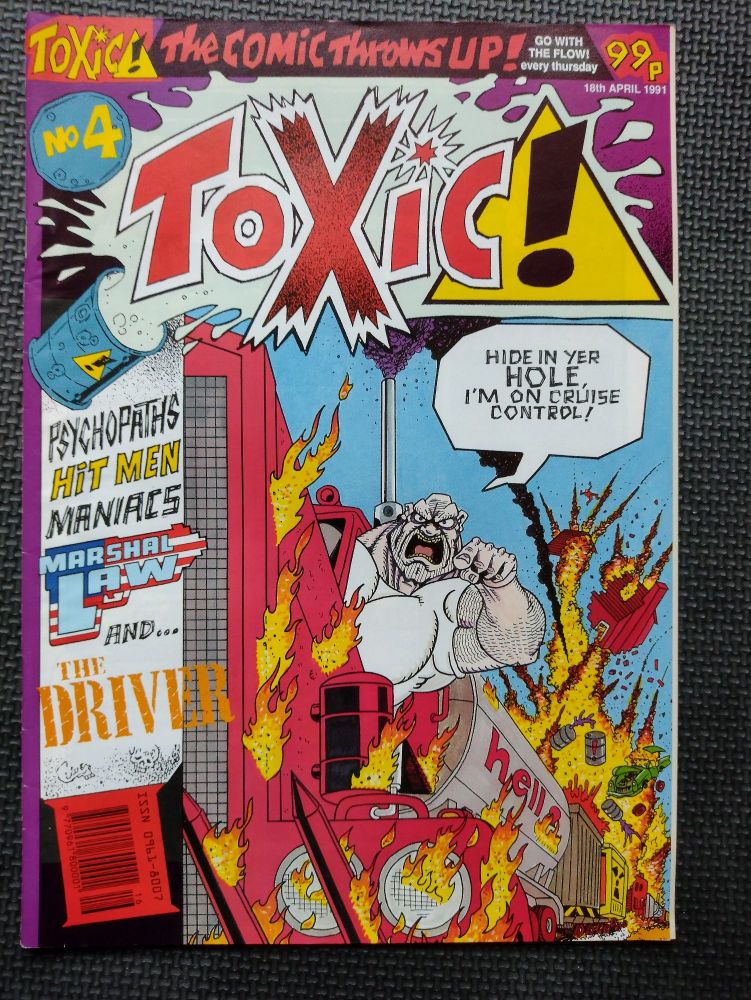 Toxic! - Retro Comic Book - 1990s - Issue 4