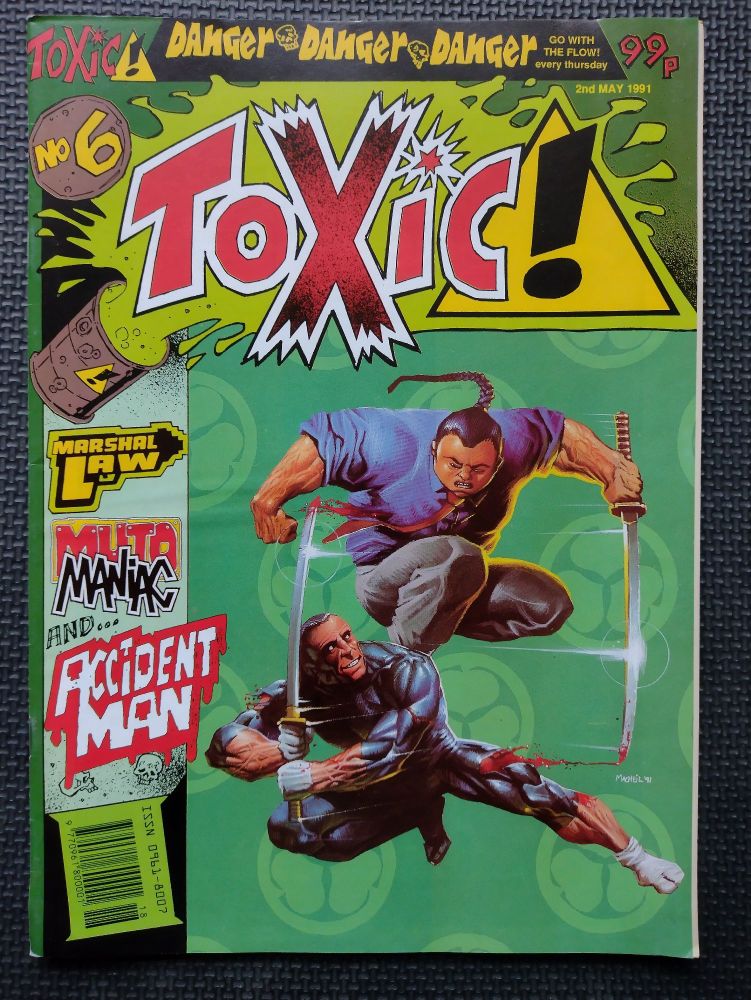 Toxic! - Retro Comic Book - 1990s - Issue 6