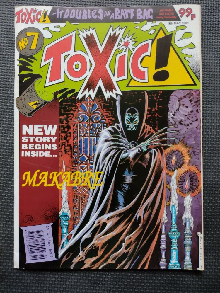 Toxic! - Retro Comic Book - 1990s - Issue 7
