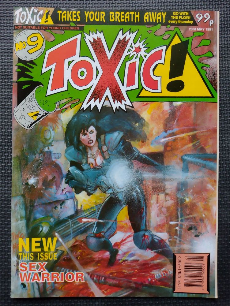 Toxic! - Retro Comic Book - 1990s - Issue 9